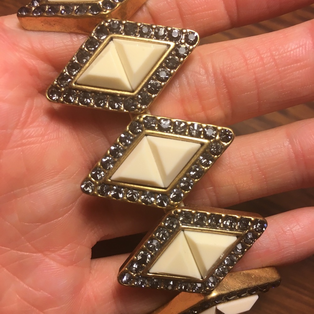 J. CREW Diamond Stretch Bracelet